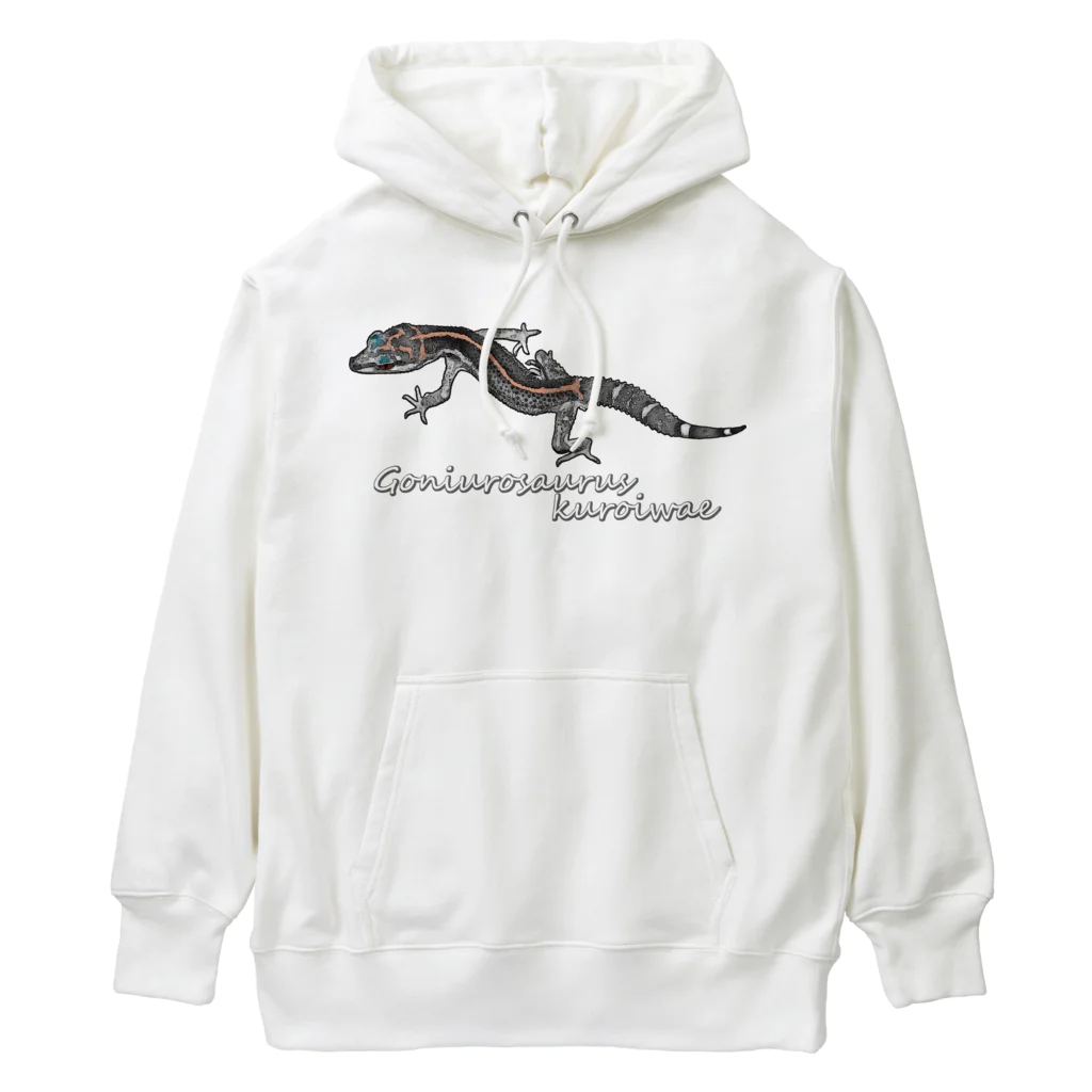 pickleSnakeの黒岩蜥蜴牴牾 Heavyweight Hoodie