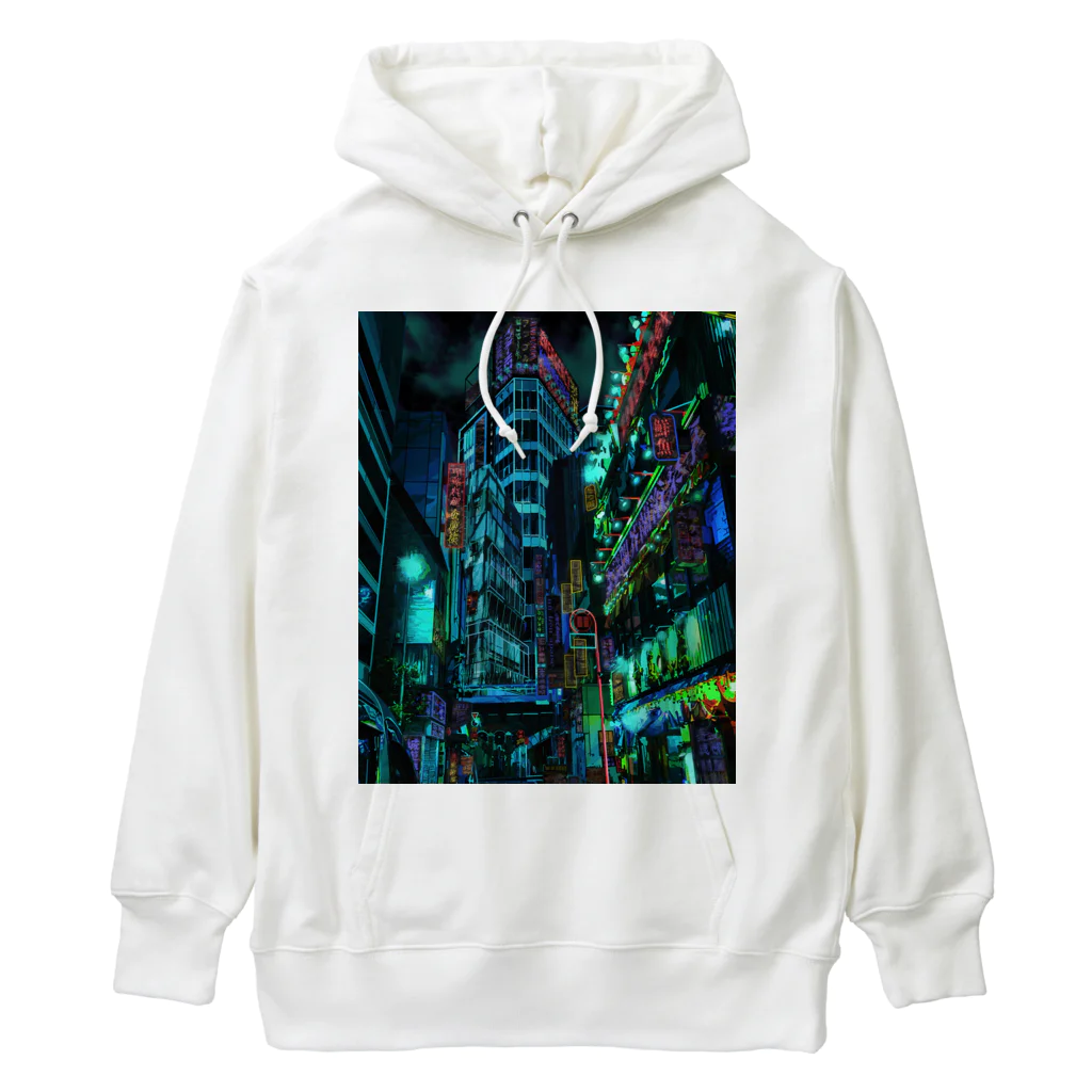 aero_acidのcyberpunk  tokyo Heavyweight Hoodie