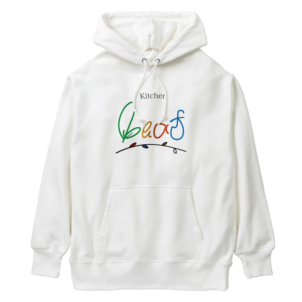 leafの。のkitchen leaf Heavyweight Hoodie