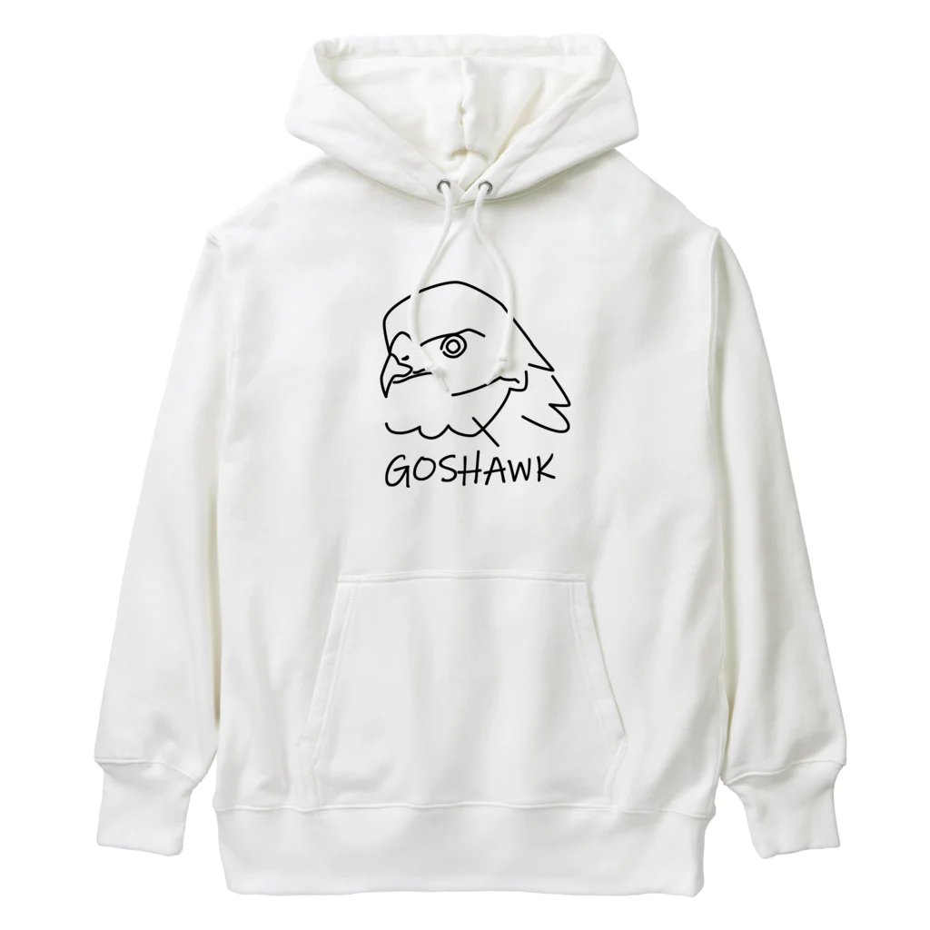 ももよりのオオタカ Heavyweight Hoodie