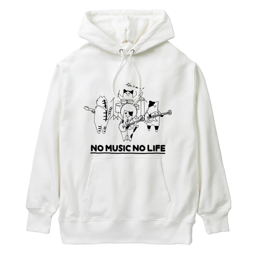 tieのねこバンド Heavyweight Hoodie