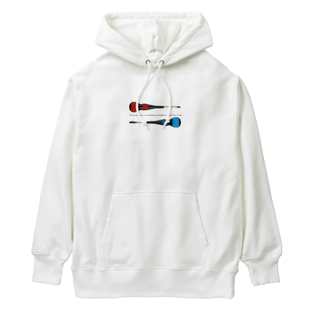 さび猫の僕のプラマイドライバー Heavyweight Hoodie