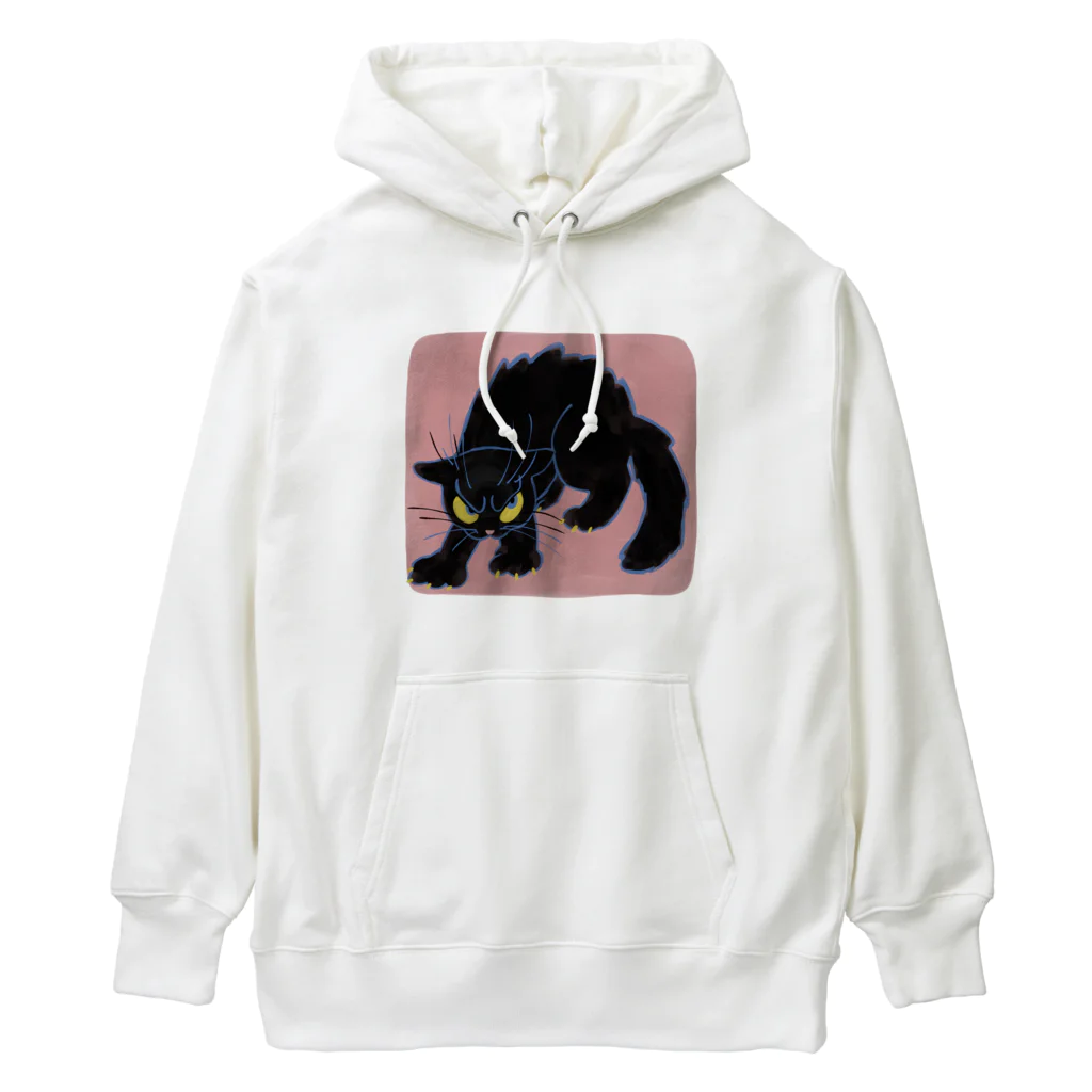 SMTRの黒猫　憤怒 Heavyweight Hoodie