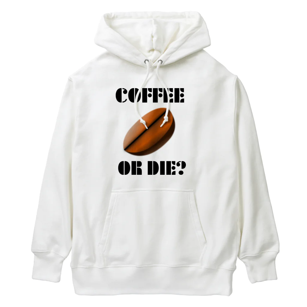 『NG （Niche・Gate）』ニッチゲート-- IN SUZURIのダサキレh.t.『COFFEE OR DIE?』 ヘビーウェイトパーカー