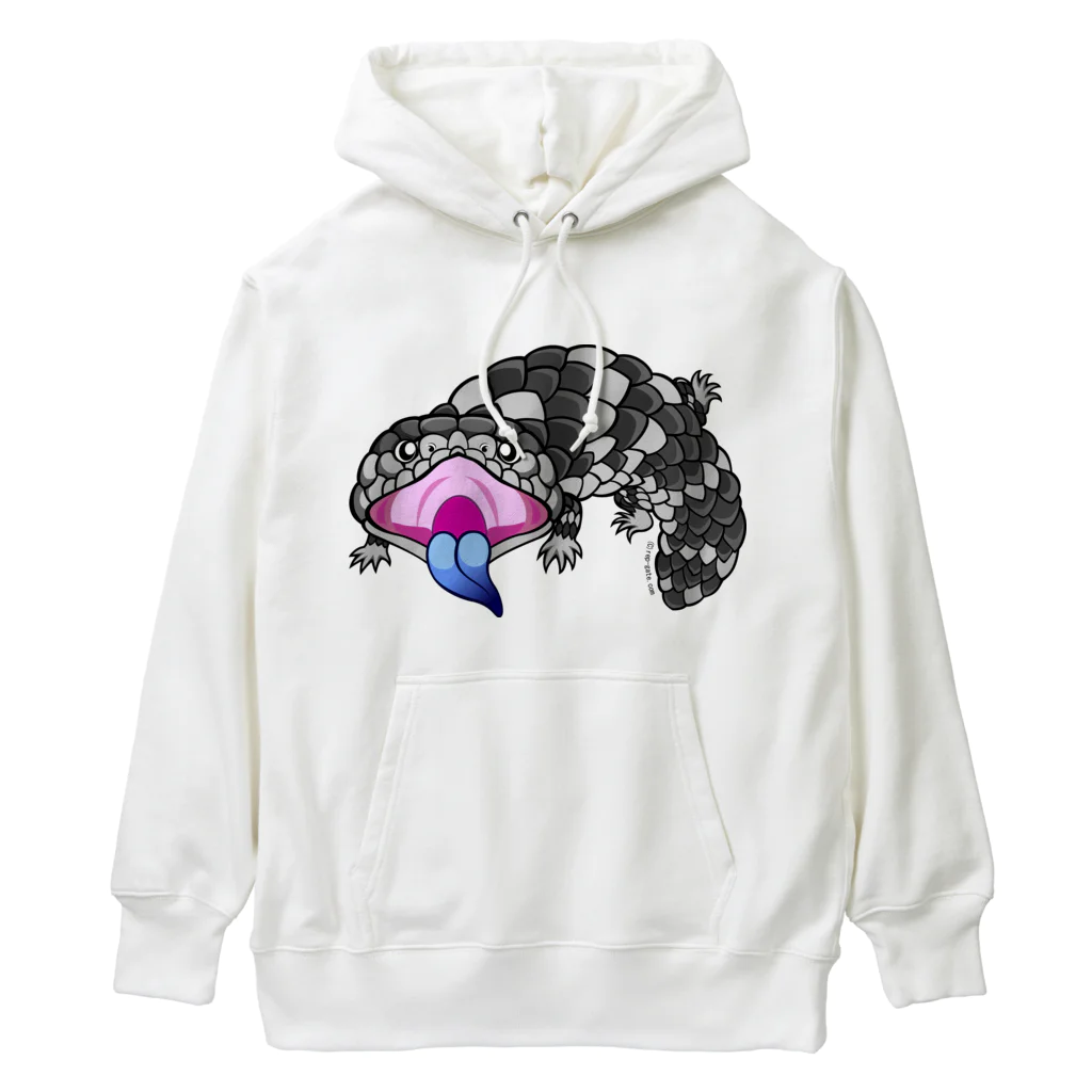 もむのふの爬虫類グッズやさんのマツカサトカゲちゃん Heavyweight Hoodie