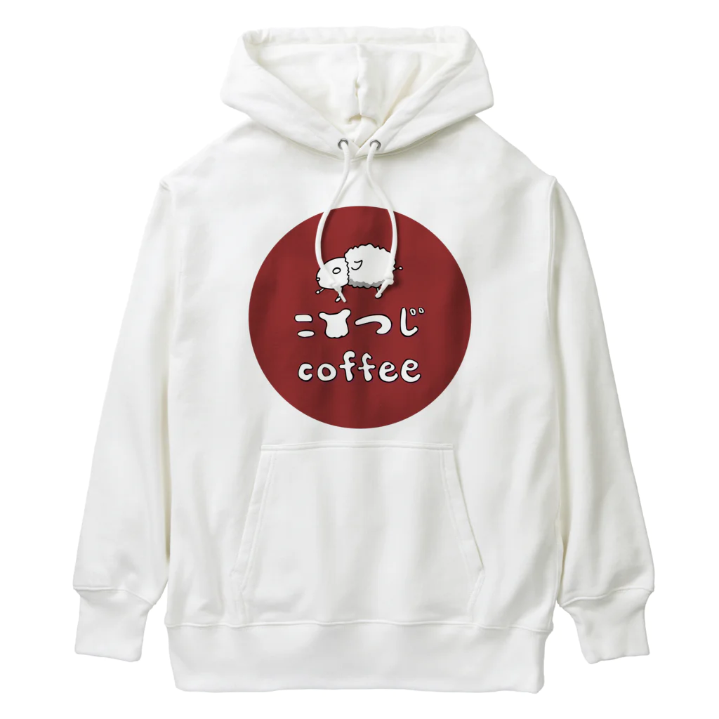 こひつじcoffeeのロゴマーク（ラウンド）/こひつじcoffee Heavyweight Hoodie