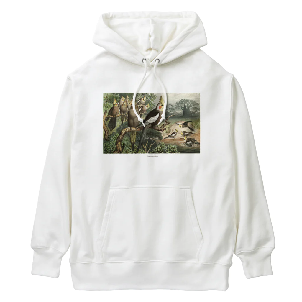 J. Jeffery Print Galleryのオカメインコ Heavyweight Hoodie