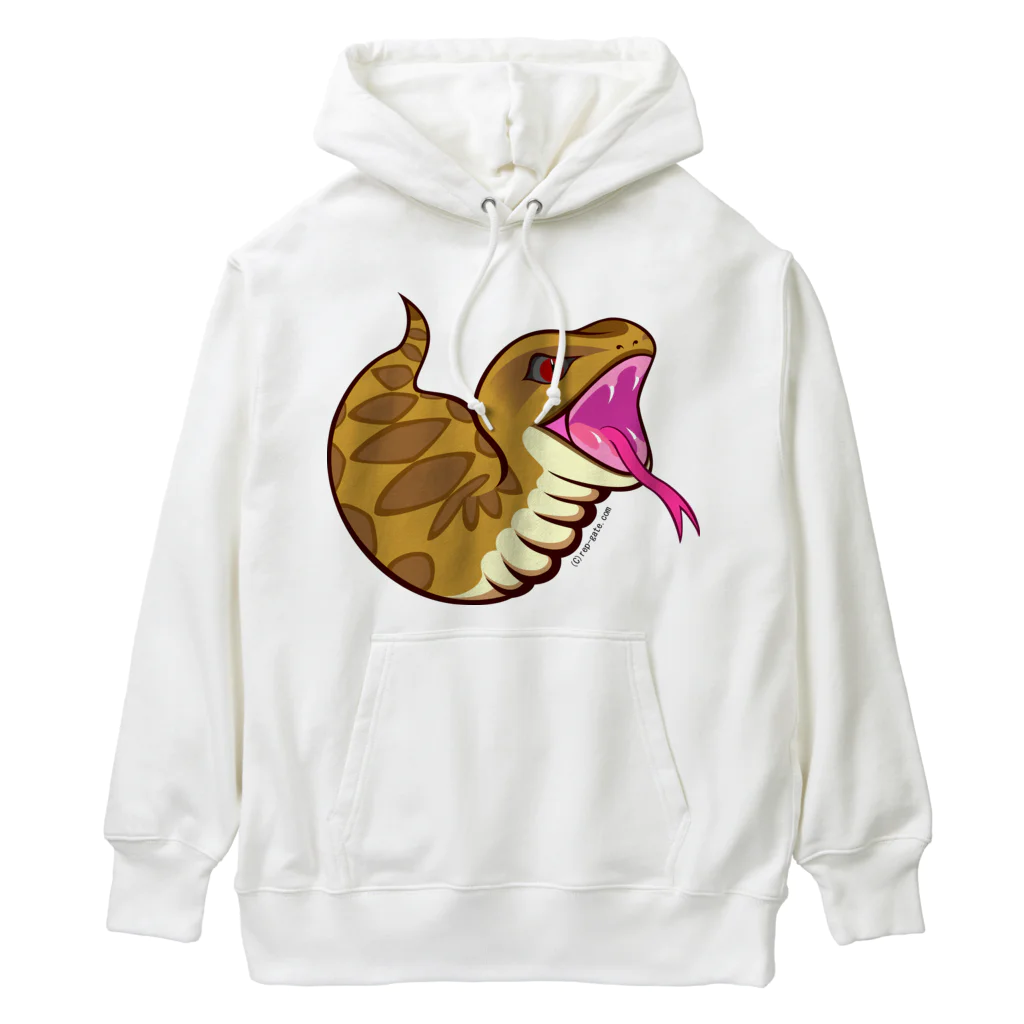 もむのふの爬虫類グッズやさんの伝説のUMAつちのこ！ Heavyweight Hoodie