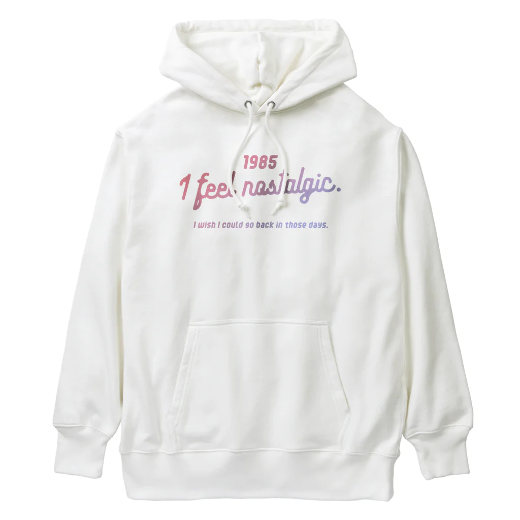 SANKAKU DESIGN STOREの1985ver. 懐かしのあの頃に戻りたい。for gradation Heavyweight Hoodie