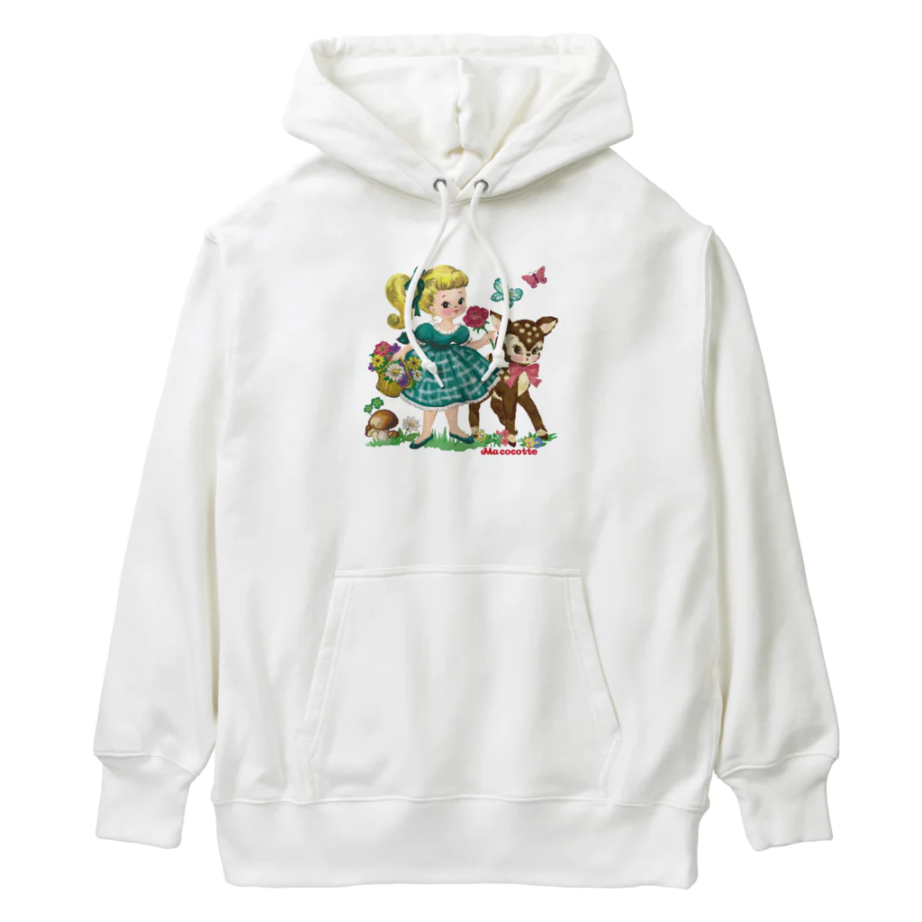 　Ma cocotte （まここっと）のひみつのカケラバンビ Heavyweight Hoodie