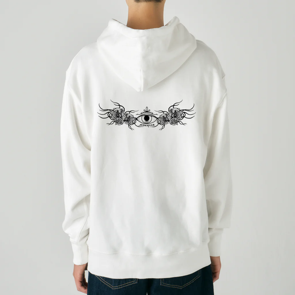 Alba spinaの砂漠の薔薇蠍 Heavyweight Hoodie