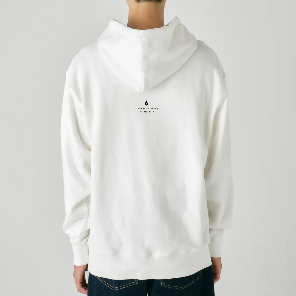 シーバスフィッシングのシーバス:ゴム使ってみました Heavyweight Hoodie