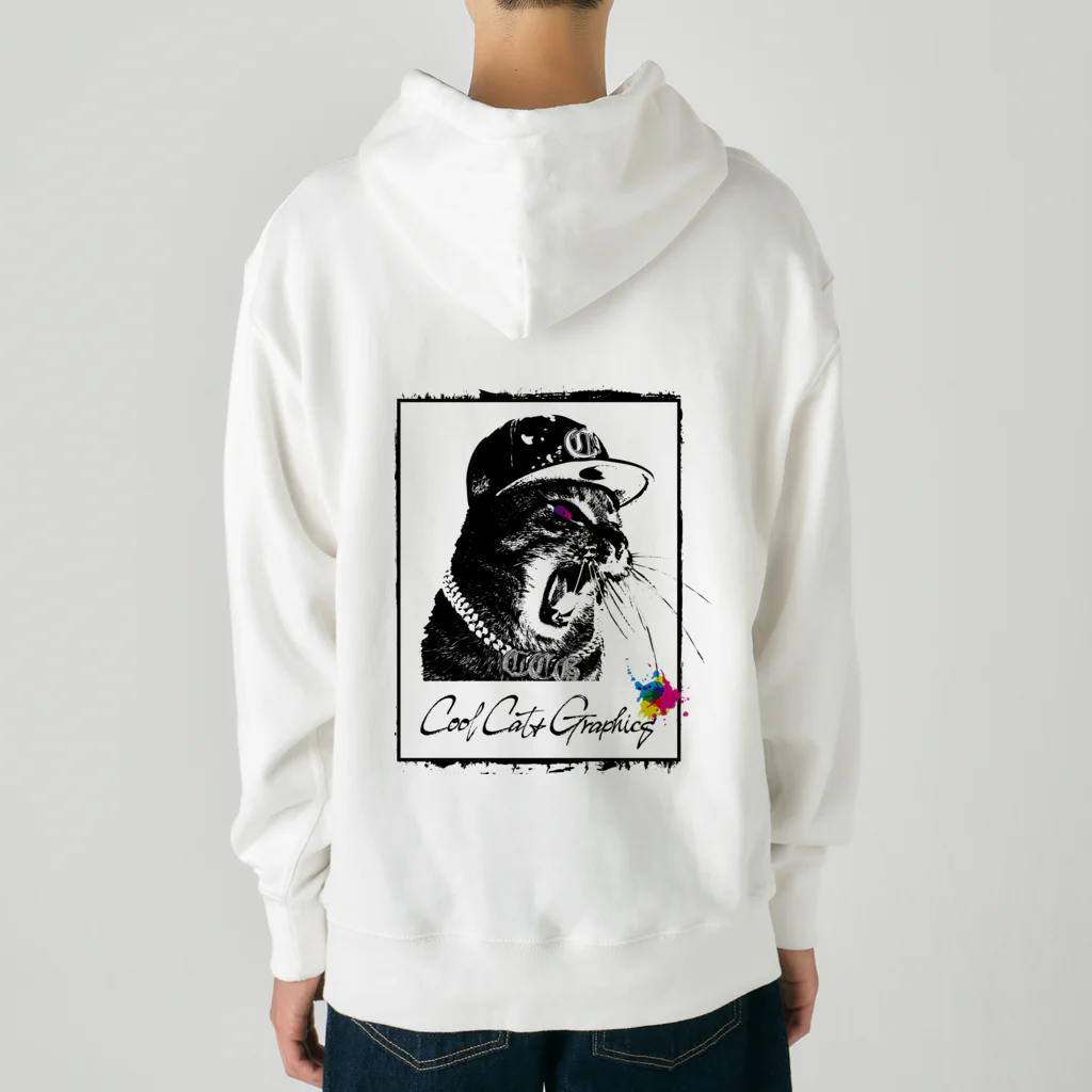 COOL CAT★GRAPHICSのCOOL CAT★GRAPHICS　CCG-003　HIPHOPバージョン Heavyweight Hoodie