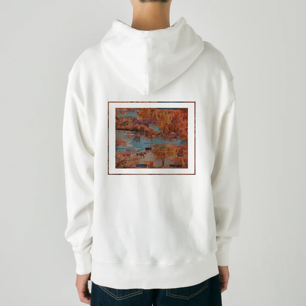 monocolor_collageの再構築８ Heavyweight Hoodie