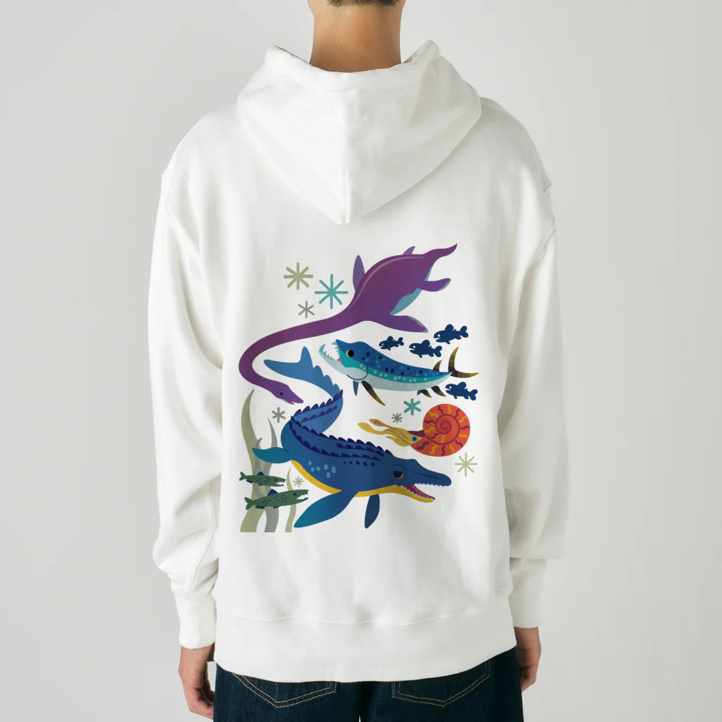 みなとまち層の白亜紀の海 Heavyweight Hoodie