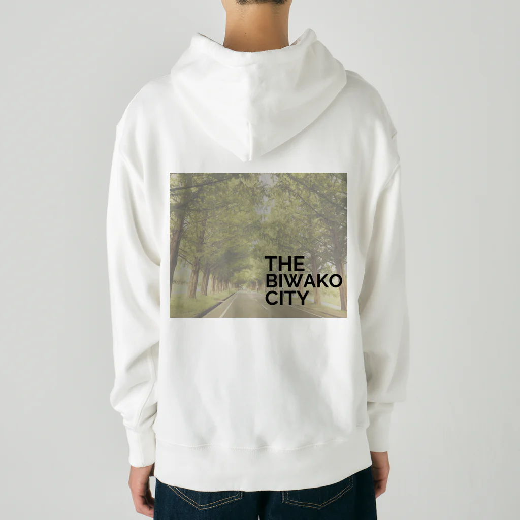 THE BIWAKO-CITYのTHE NATURE BIWAKO CITY  ヘビーウェイトパーカー