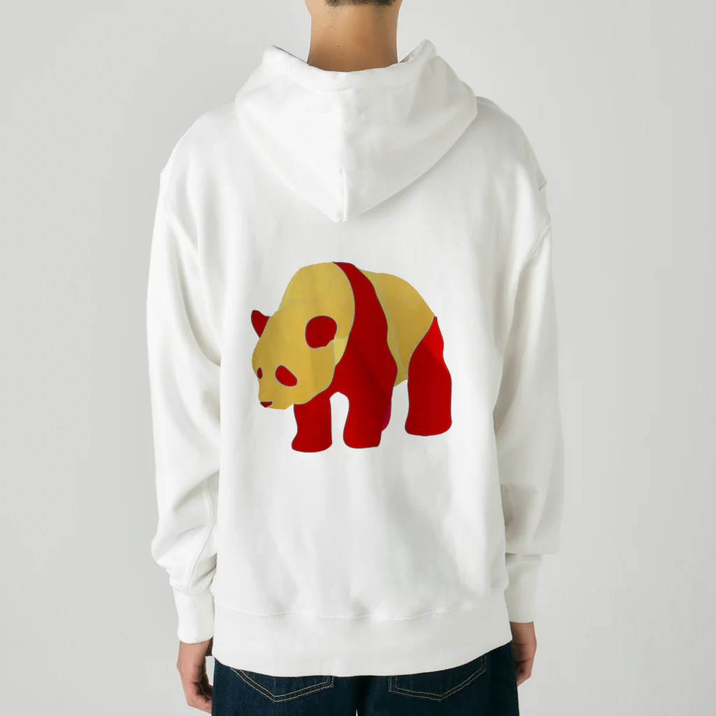 広熨斗隼人SHOPの広熨斗隼人のカラーパンダ🐼２ Heavyweight Hoodie