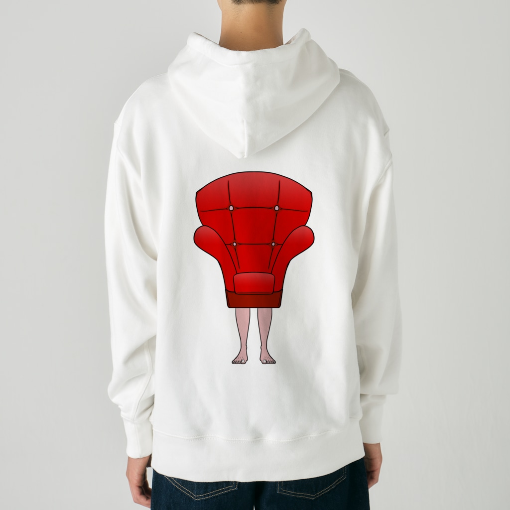 dougaseiseitokoroの足の生えた椅子 Heavyweight Hoodie