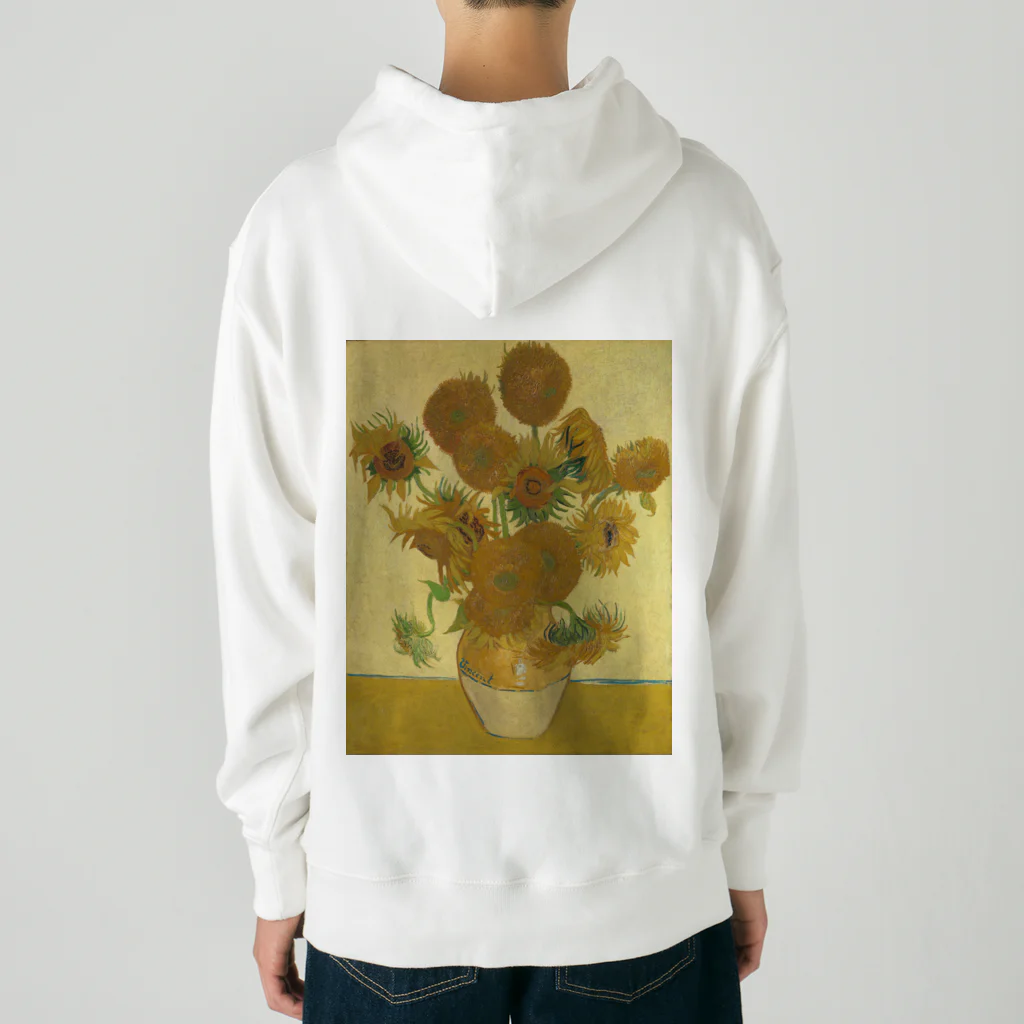 世界美術商店のひまわり / Sunflowers Heavyweight Hoodie