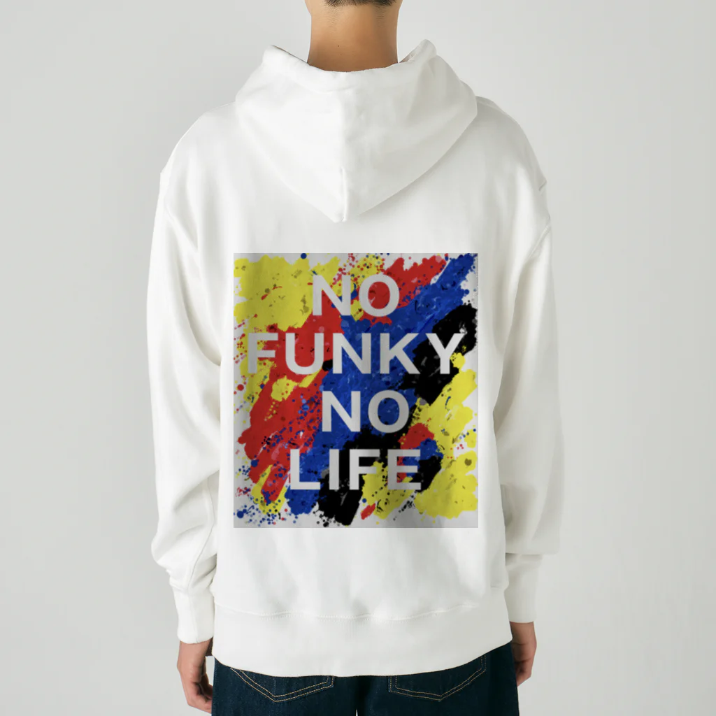 NO FUNKY NO LIFEのNO FUNKY NO LIFE ヘビーウェイトパーカー