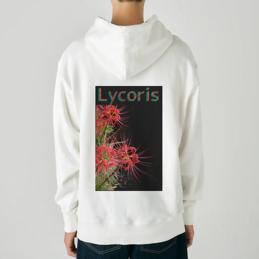 アニマル四字熟語のリコリス　彼岸花　LYCORIS Heavyweight Hoodie