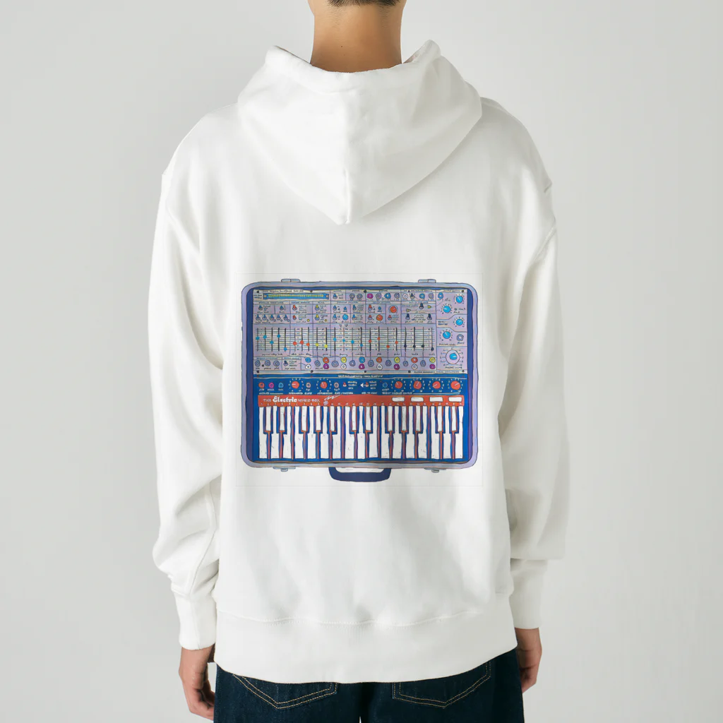 Vintage Synthesizers | aaaaakiiiiiのBuchla Music Easel Vintage Synthesizer Heavyweight Hoodie