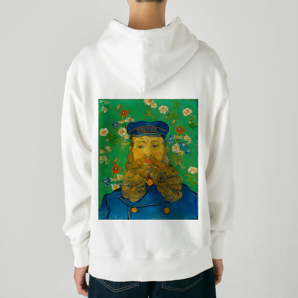 世界美術商店の郵便配達人ジョゼフ・ルーラン / Portrait of Joseph Roulin Heavyweight Hoodie