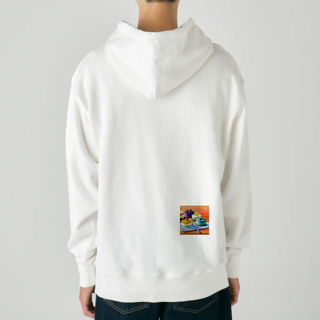 Egao  Creationsの至福のスウィーツ Heavyweight Hoodie