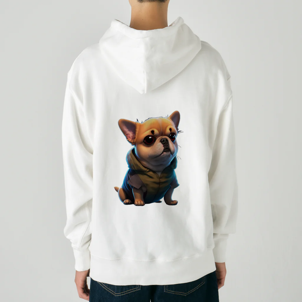 ブサかわフレンズのぶさかワン🐶 Heavyweight Hoodie