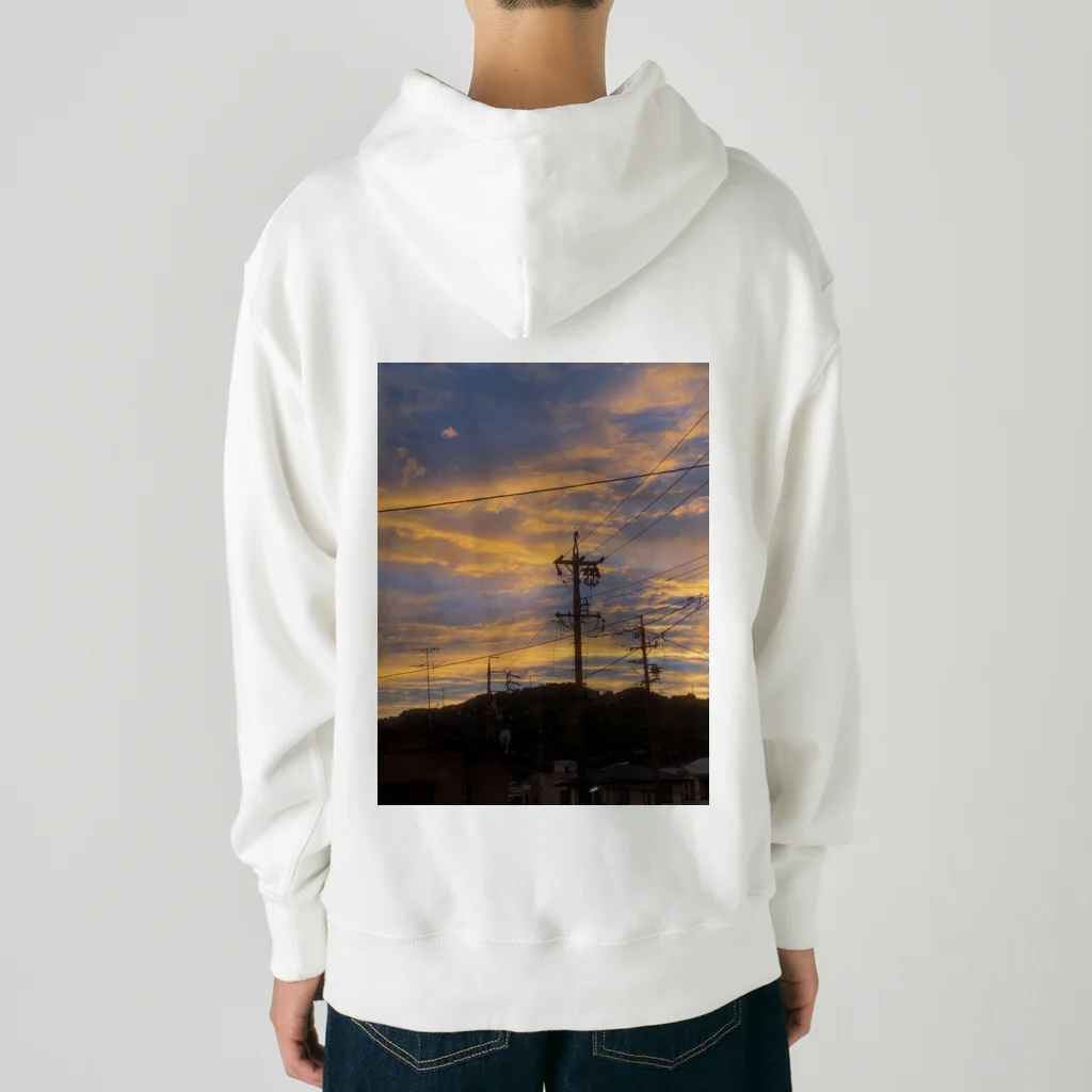 life photo goods shopの夕焼け Heavyweight Hoodie