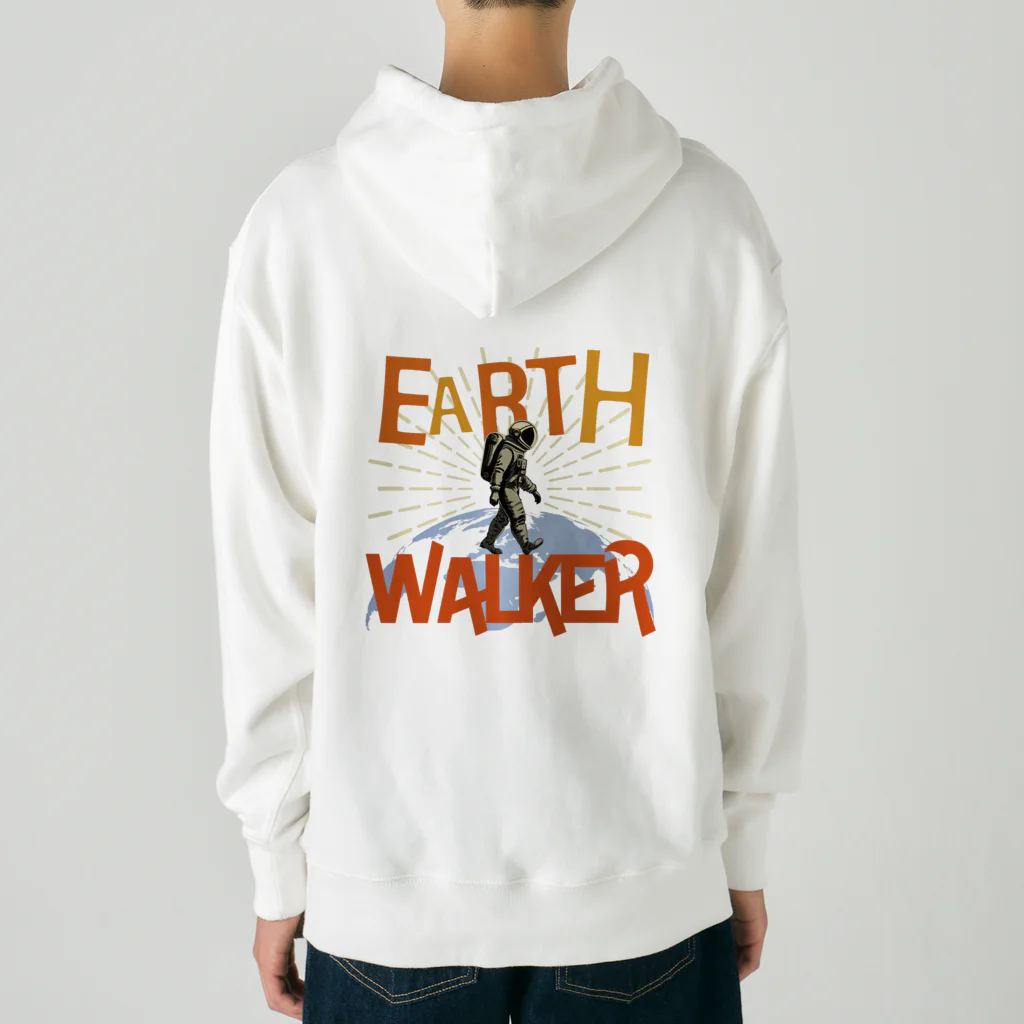 FOOF DESIGN のEARTH WALKER （地球歩行士）【英語バージョン】 ヘビーウェイトパーカー