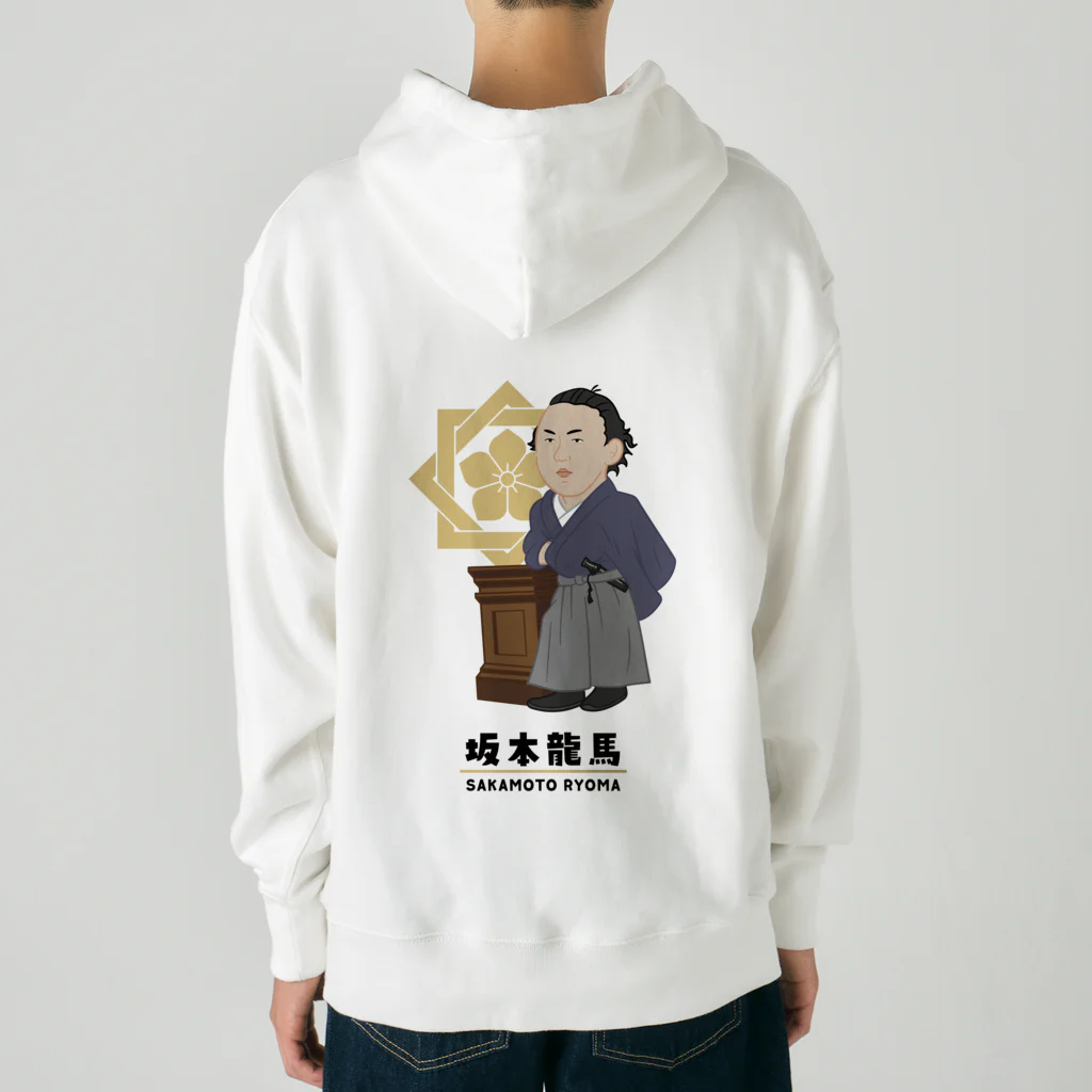 mincruの偉人シリーズ_坂本龍馬 Heavyweight Hoodie