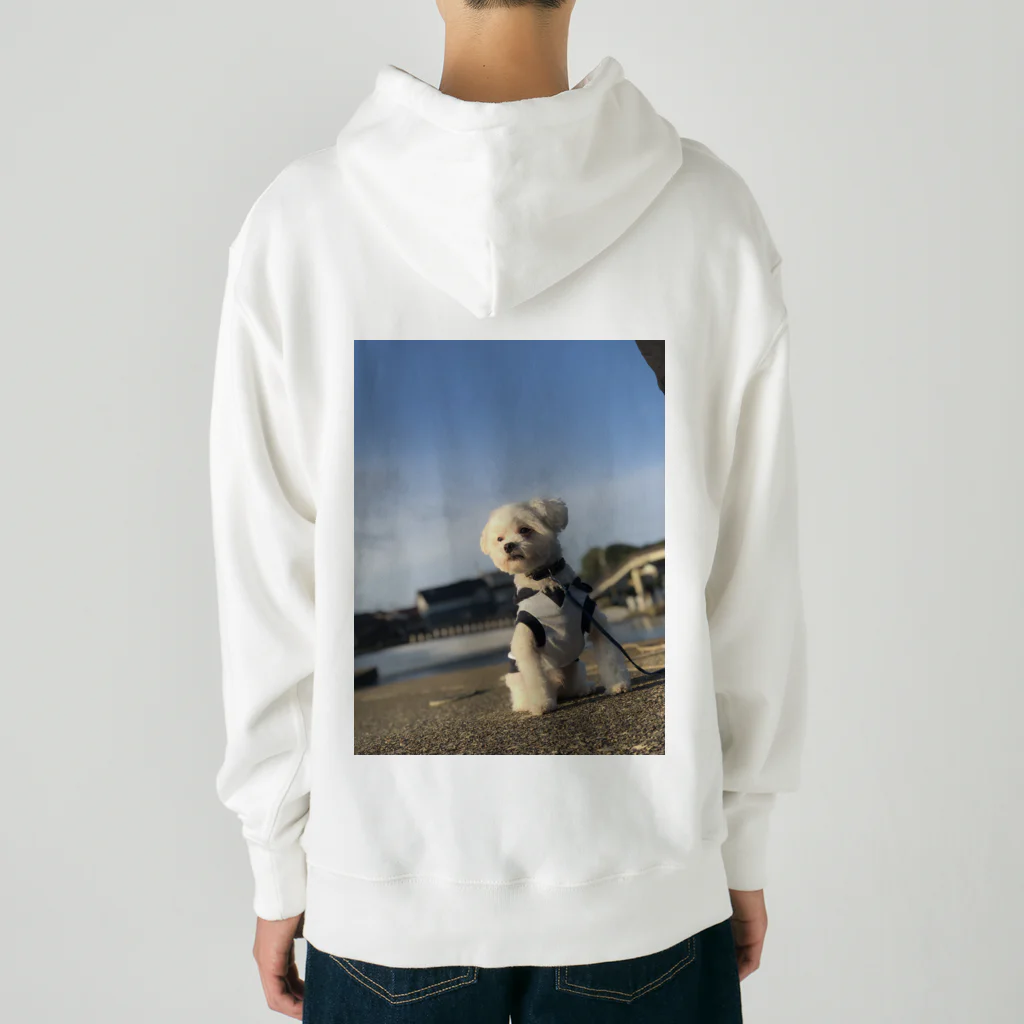 Doggyman_bowwowのエモまるくん Heavyweight Hoodie