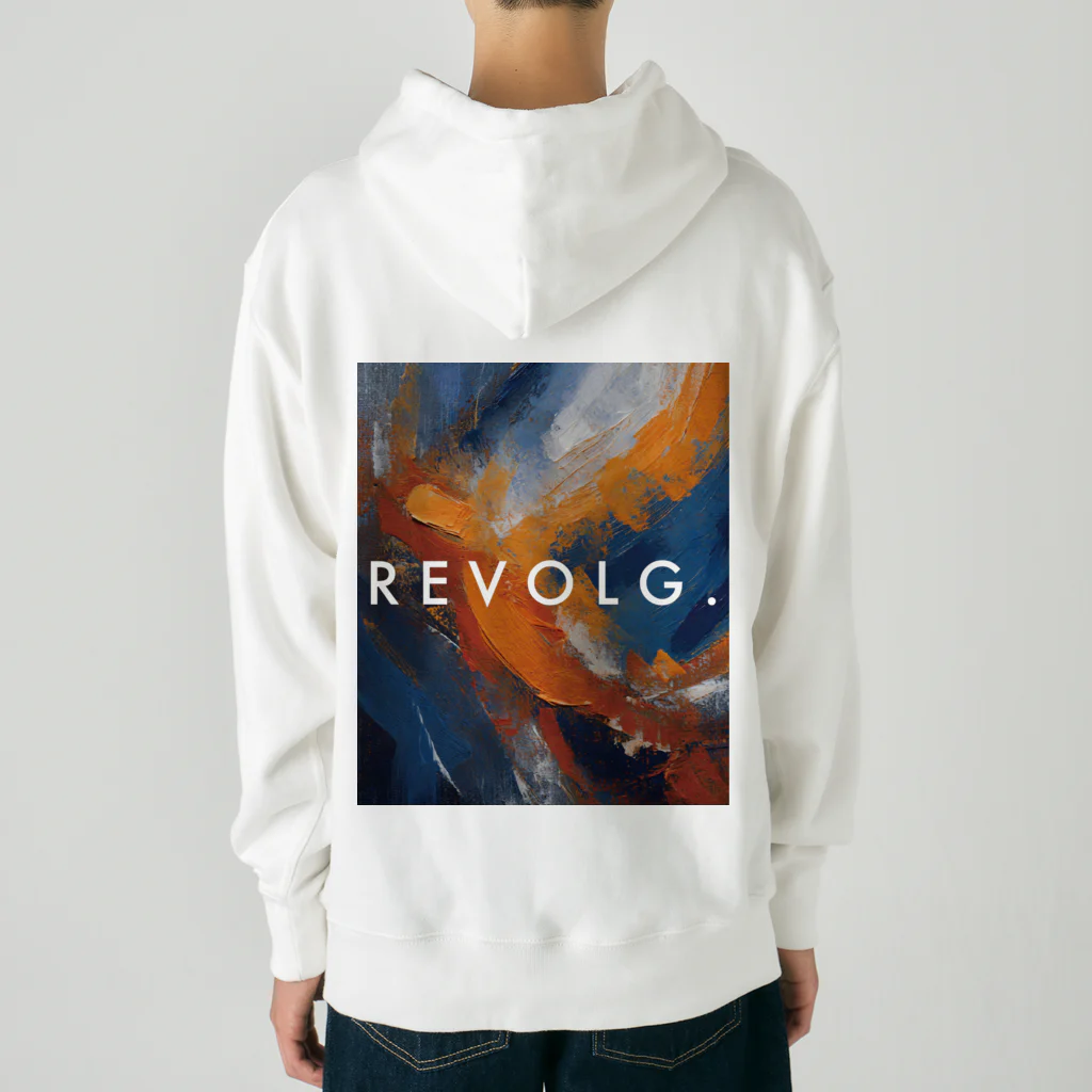 REVOLG.の人生はアートだ！アナタの... Heavyweight Hoodie