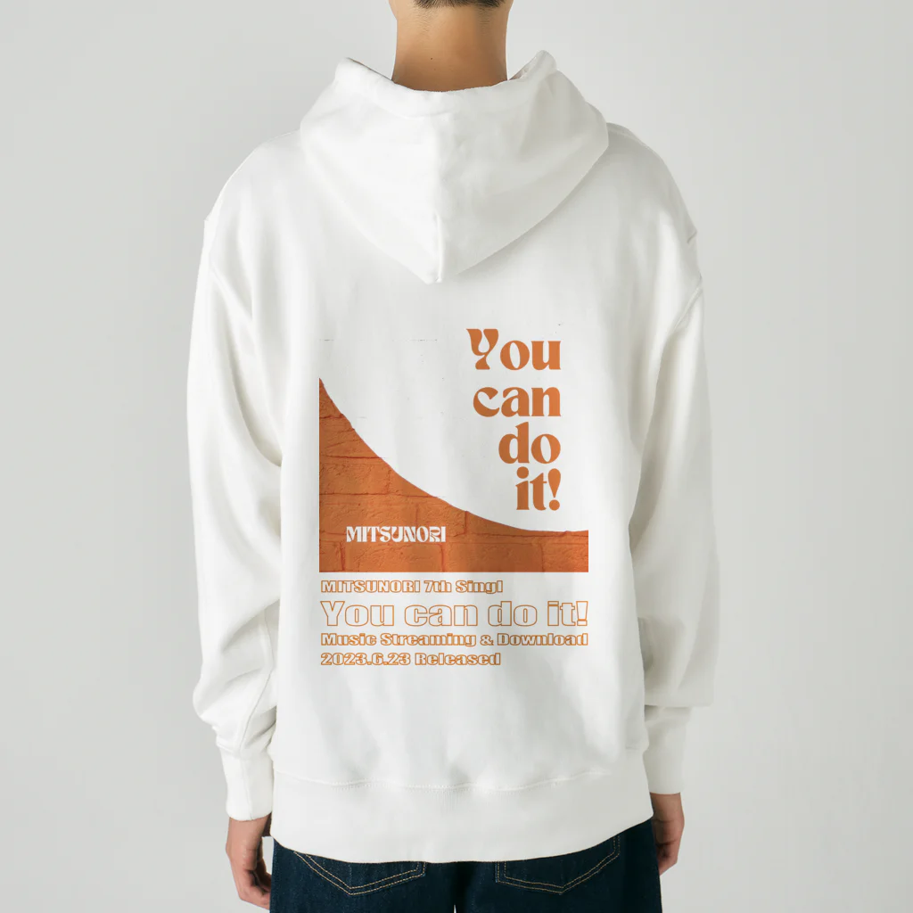 MITSUNORI OFFICIAL SHOPのYou can do it! ヘビーウェイトパーカー