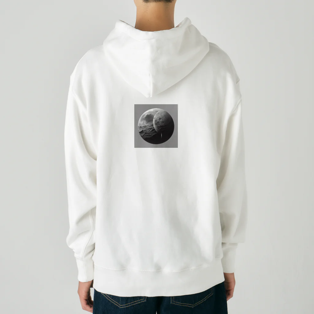 55SHOPの月の裏側 Heavyweight Hoodie