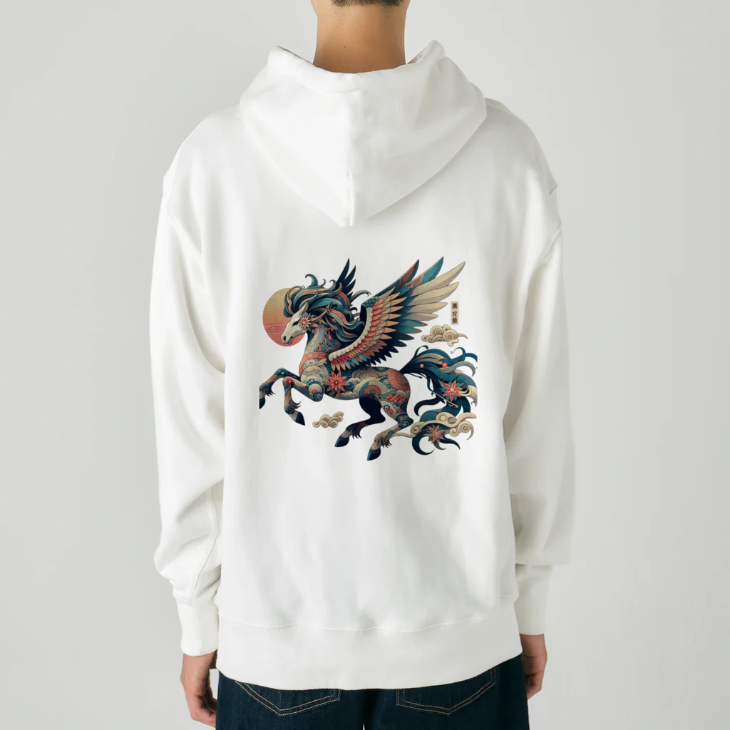 FUMYの雅彩ペガサス - Gasa Pegasus Heavyweight Hoodie