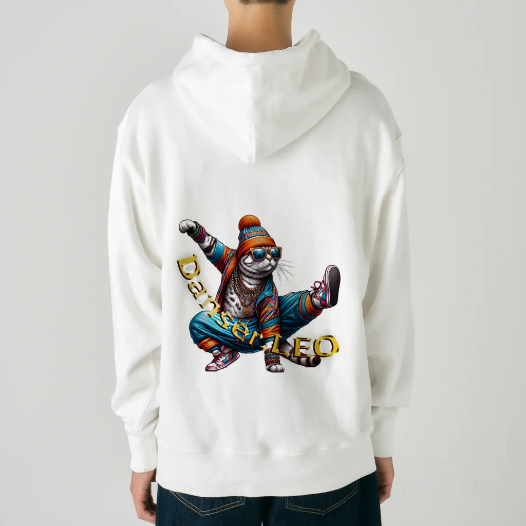 HIPHOPぬこ様のDanser.LEO(ダンサー・れお) Heavyweight Hoodie