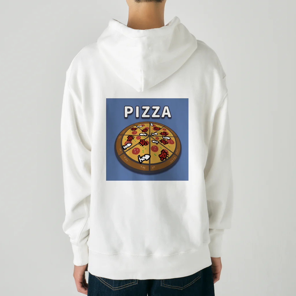 ほらをた娘🦈ྀི🎈のほらをた娘 くぁに＆いくぁ PIZZA Heavyweight Hoodie