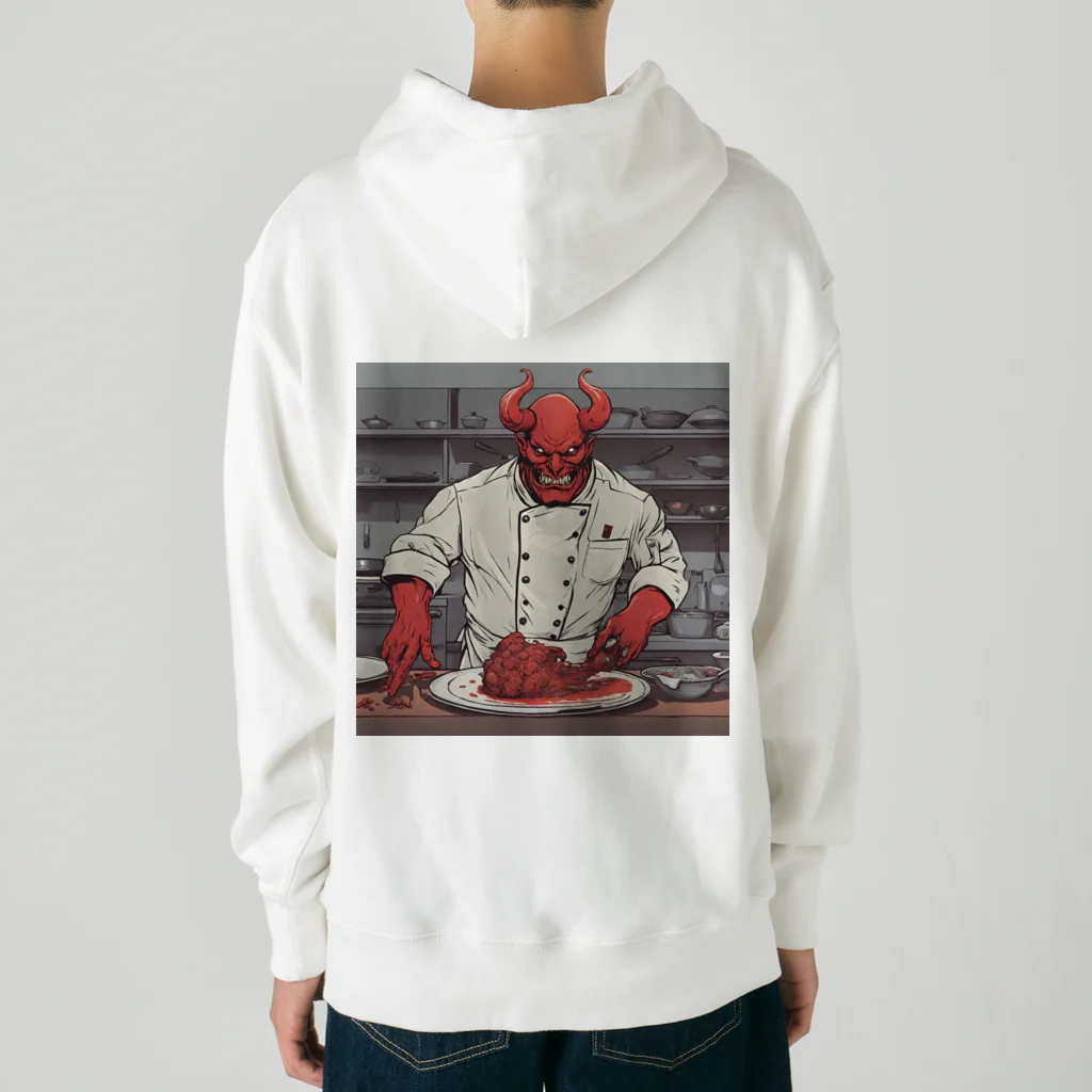 d-design-labのdevil's cookingグッズ Heavyweight Hoodie