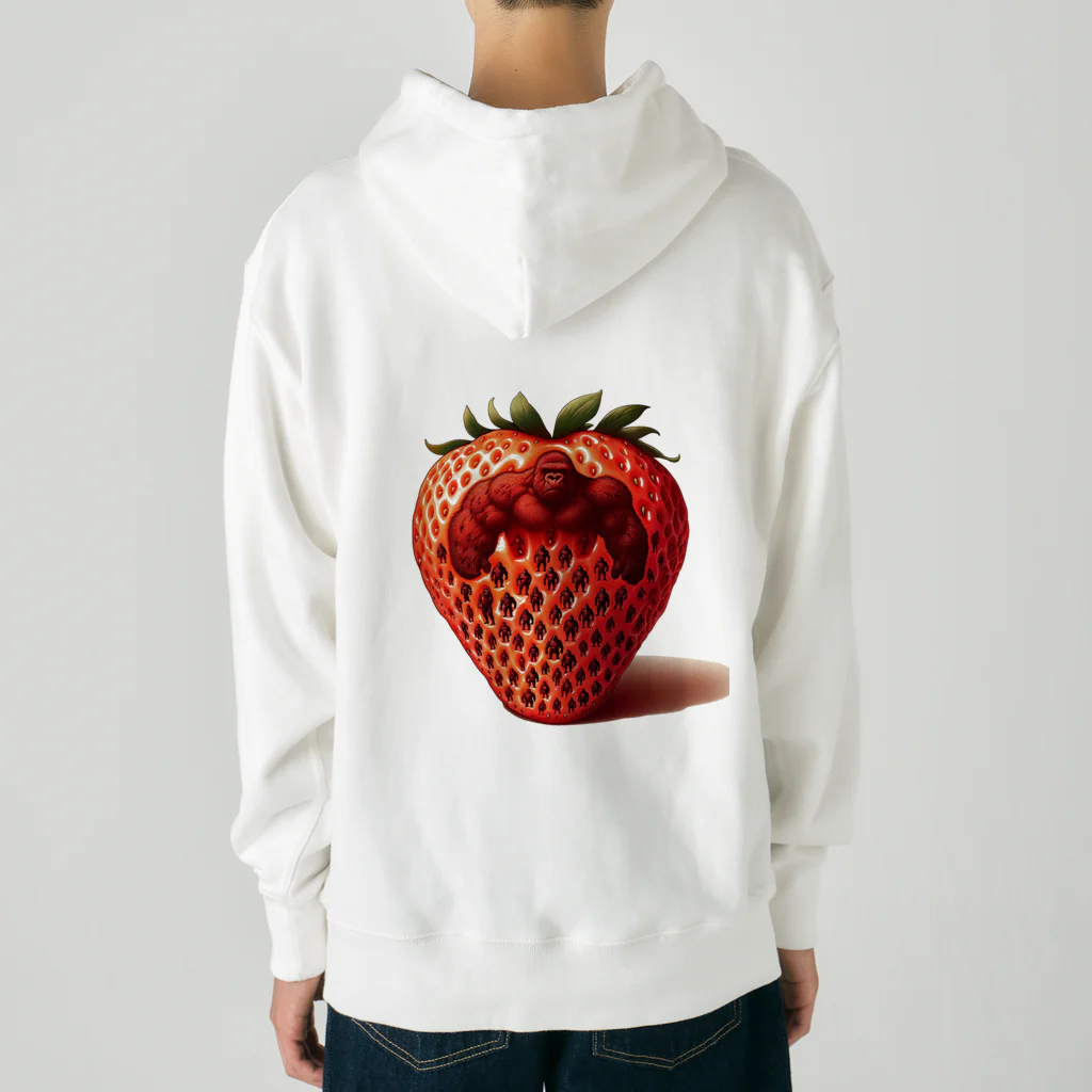 ゴリラショップのThe Mighty Gorilla Strawberry  Heavyweight Hoodie