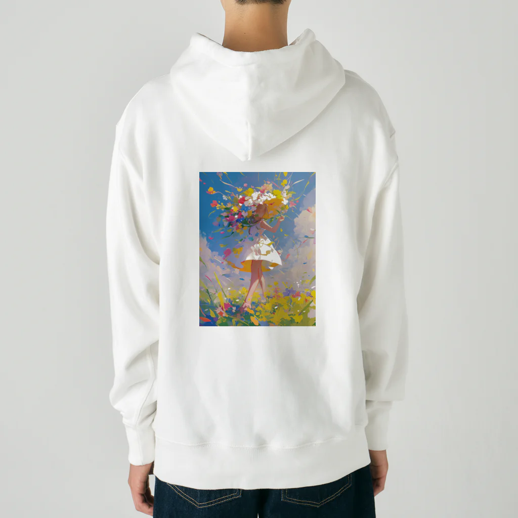 AQUAMETAVERSEの花のささやき　ラフルール　1859 Heavyweight Hoodie