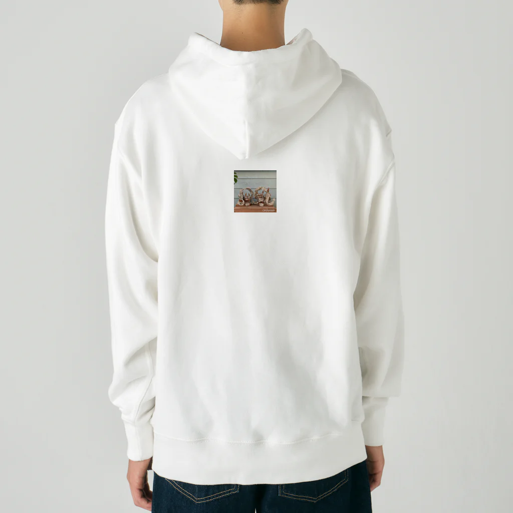 sisyの阿吽の呼吸シーサー Heavyweight Hoodie