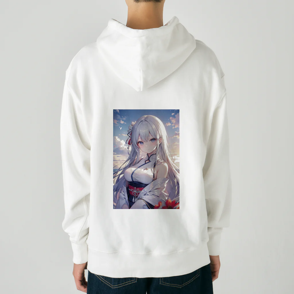 巫女スタぐらむの優しい巫女 Heavyweight Hoodie