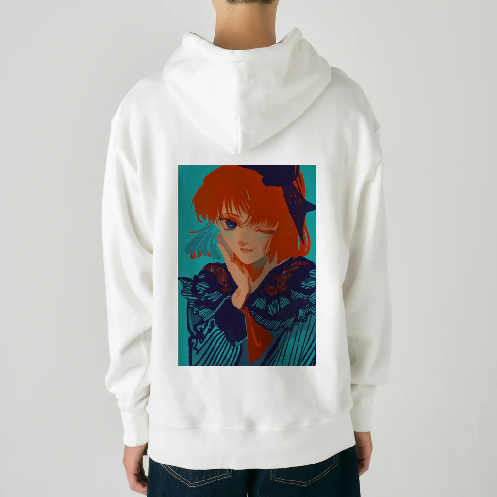 日白 百のgirl Heavyweight Hoodie