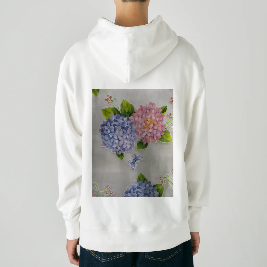 yurisacinの紫陽花 Heavyweight Hoodie