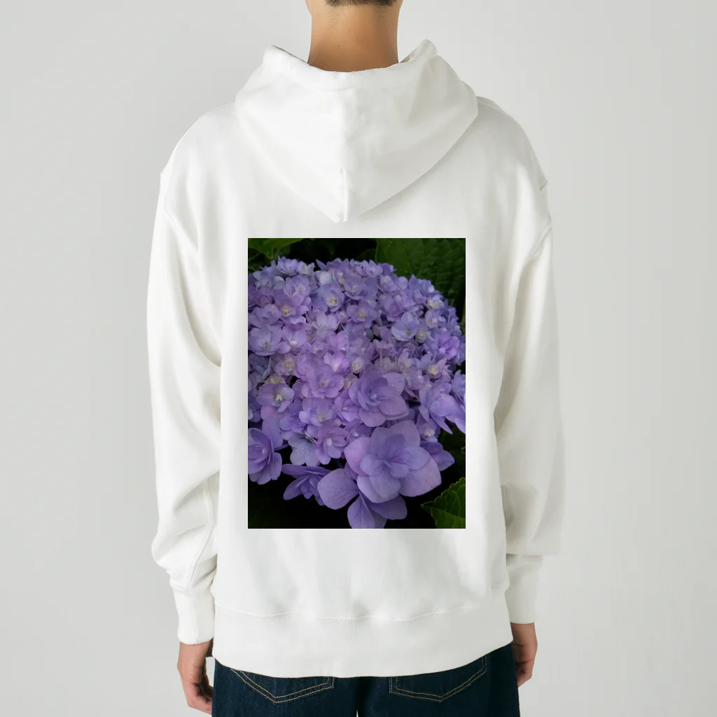 yurisacinの紫陽花（紫） Heavyweight Hoodie