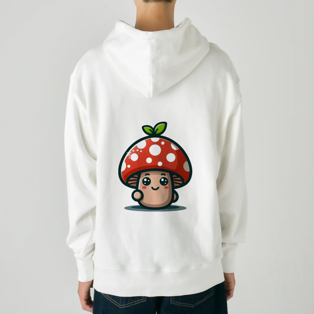 かわいいキノコくん🍄のかわいいキノコくん🍄 Heavyweight Hoodie