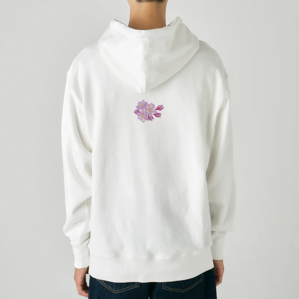 綾錦工房 りこりすの三味線 -雪月花- 【桜】 Heavyweight Hoodie