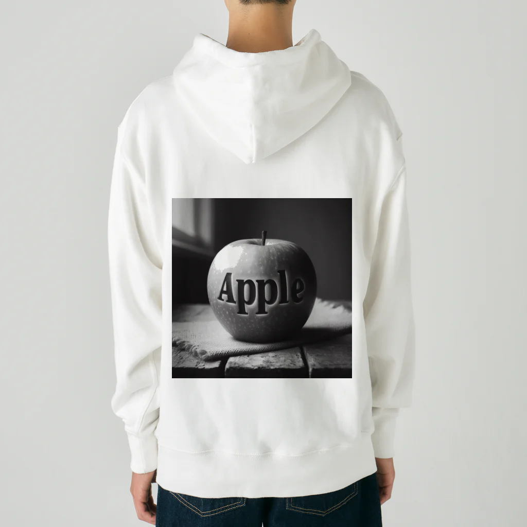 yuriseのモノトーンAppleグッズ Heavyweight Hoodie